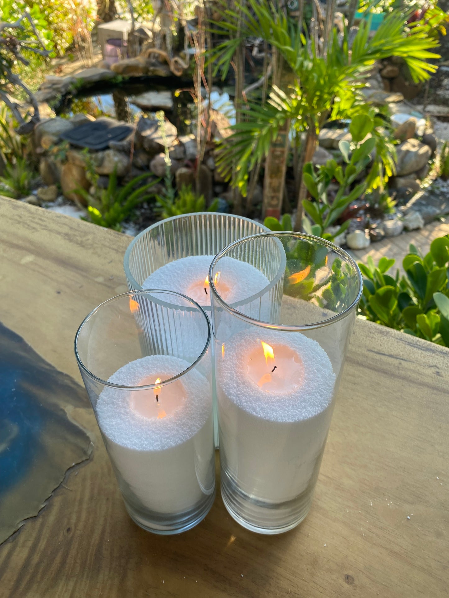 Saint Pete Sand Candle